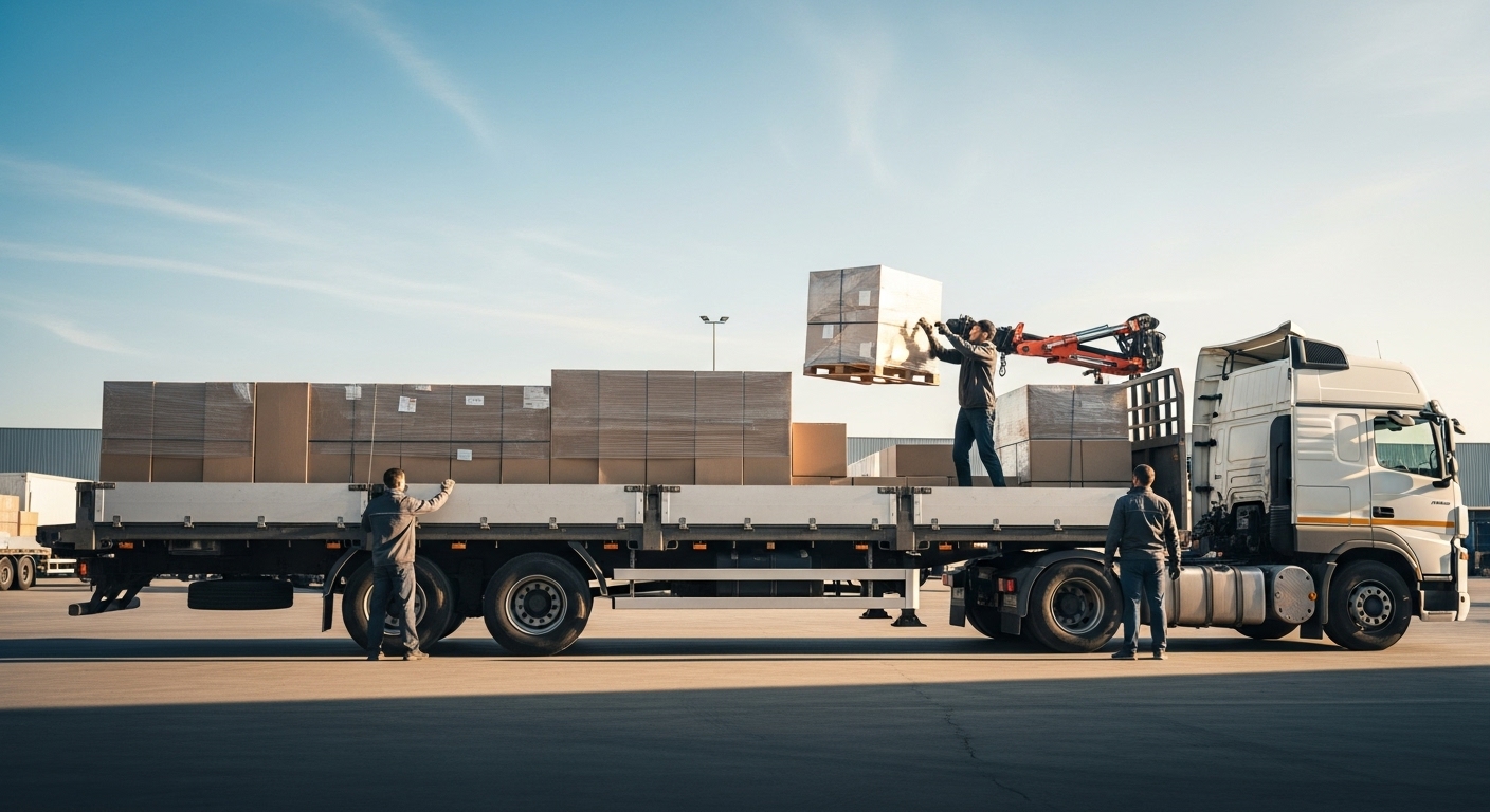 Transporte de carga general en semirremolque